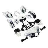 HR3 White Amethyst With Black Licorice Flames Complete Body Fairing Kit For Harley CVO Street Glide FLHXSE 14-23